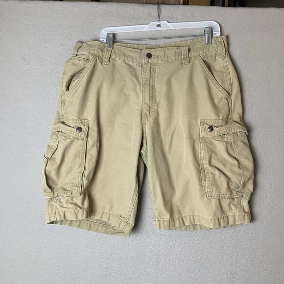 Carhartt Other - Carhartt Shorts Men 38 Beige Cargo Relaxed Fit Workwear Painter Dadcore Casual